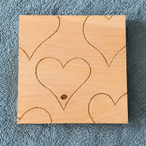 “Love Safety Resilience” Cedar Carving